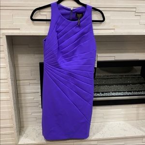 New with tags. Laundry by Shelli Segal. Size 8. Bright Violetta dress.